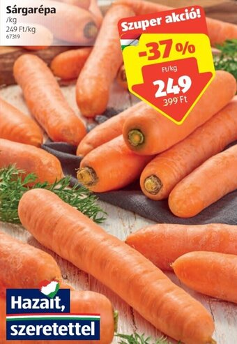 ALDI Sárgarépa 1kg ajánlat