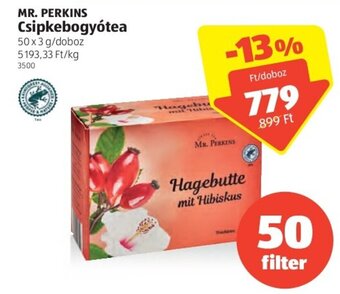 ALDI Mr. perkins csipkebogyótea 50x3g ajánlat