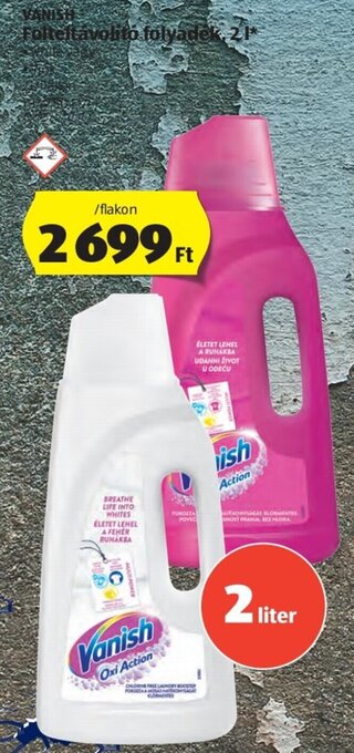 Vanish folteltávolító folyadek 2l
