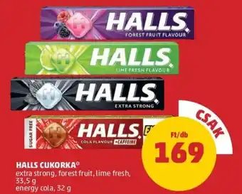 PENNY Halls cukorka 33,5g ajánlat
