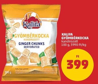 PENNY Kalifa gyömbérkocka 100g ajánlat