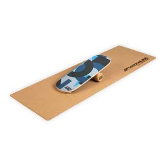 Boarderking indoorboard flow, egyensúlyozó deszka, alátét, henger, fa / parafa