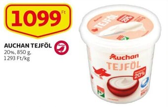 Auchan tejföl 850g 20%
