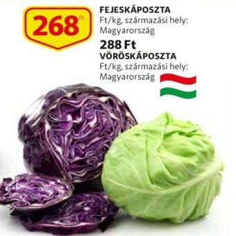 Auchan Fejeskáposzta ajánlat