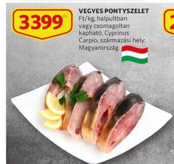 Auchan Vegyes pontyszelet ajánlat