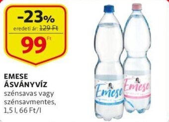 Auchan Emese ásványvíz 1,5l ajánlat