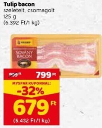 Spar Tulip bacon 125g ajánlat