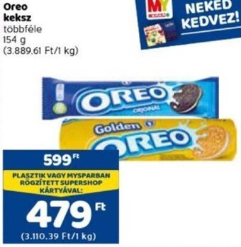 Spar Oreo keksz 154g ajánlat