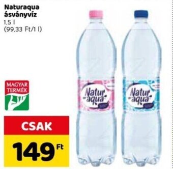 Spar Naturaqua ásványvíz 1.5l ajánlat