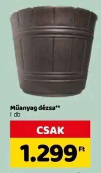 Spar Műanyag dézsa 1 db csak ajánlat