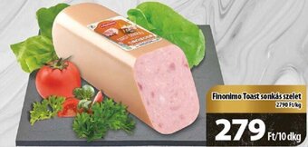 Finonimo toast sonkás szelet