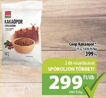 Coop Coop kakaópor 75g ajánlat