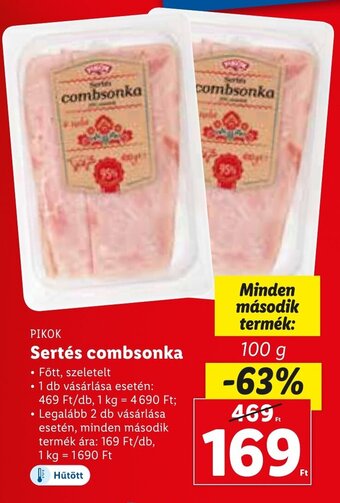 Lidl Pikok sertés combsonka 100g ajánlat