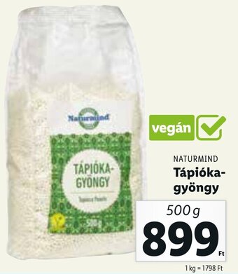 Lidl Naturmind tápiókagyöngy 500g ajánlat
