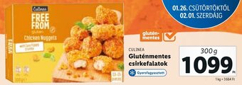 Culinea gluténmentes csirkefalatok 300g