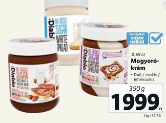 Lidl :diablo mogyorókrém 350g ajánlat