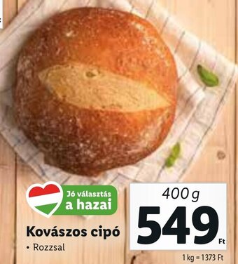 Lidl Kovászos cipó 400g ajánlat