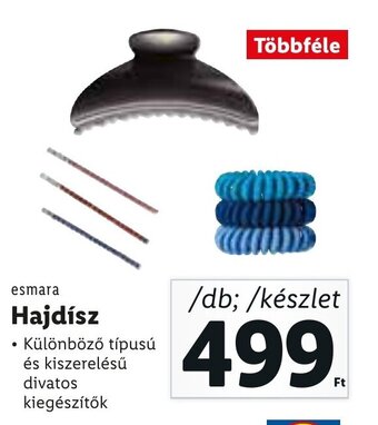 Lidl Esmara hajdísz ajánlat