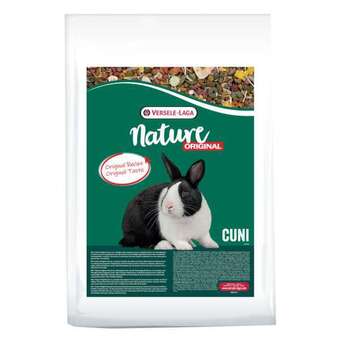 ZooPlus 2x9kg versele-laga nature original cuni eledel nyulaknak, törpenyulaknak ajánlat