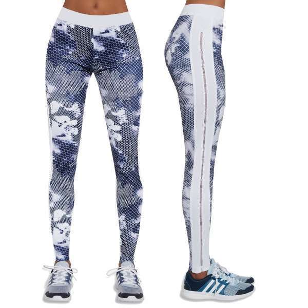 Insportline Női leggings ba black code  fehér-kék ajánlat