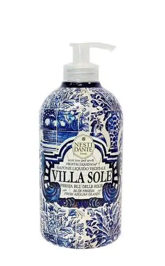 Nesti dante villa sole fresia blu delle eolie - kék frézia hab- és tusfürdő - 500 ml