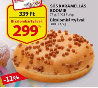 Auchan Sós karamellás boomie 77g ajánlat