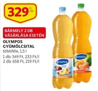 Olympos gyümölcsital 1.5l