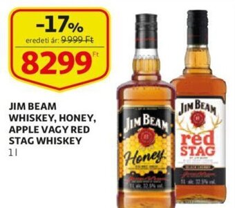 Auchan Jim beam whiskey 1l ajánlat