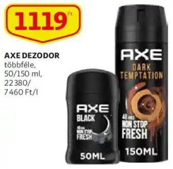 Auchan Axe dezodor 50 / 150ml ajánlat