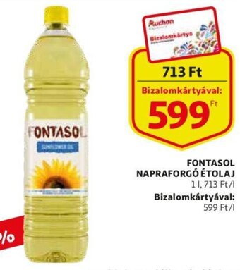 Fontasol napraforgó étolaj 1l