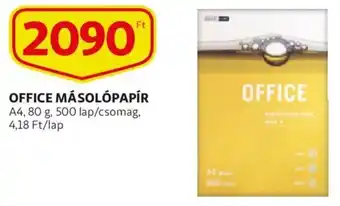Auchan Office másolópapír a4 80g 500lap ajánlat