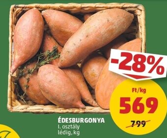 PENNY Édesburgonya 1kg ajánlat