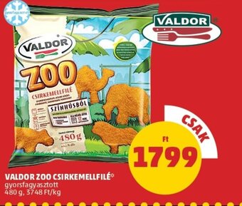 PENNY Valdor zoo csirkemellfilé 480g ajánlat