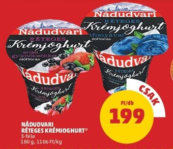 PENNY Nádudvari réteges krémjoghurt 180g ajánlat