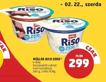 Müller riso zero 200g