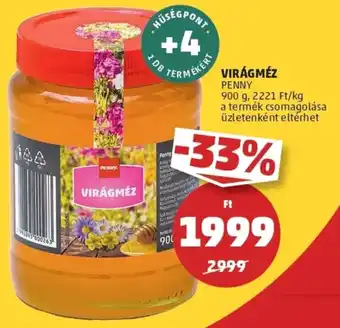 PENNY Penny virágméz 900g ajánlat