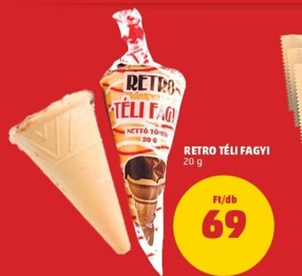 PENNY Retro téli fagyi 20g ajánlat