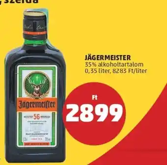 PENNY Jägermeister 0.35l ajánlat