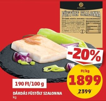 PENNY Dárdás füstölt szalonna 1kg ajánlat