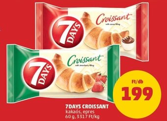 PENNY 7Days croissant 60g ajánlat