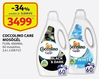 Auchan Coccolino care mosógél 2.4l ajánlat