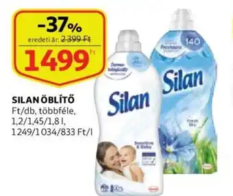 Auchan Silan öblítő 1.2 / 1.45 / 1.8l ajánlat