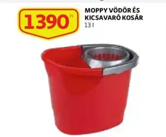 Auchan Moppy vödör és kicsavaró kosár 13l ajánlat