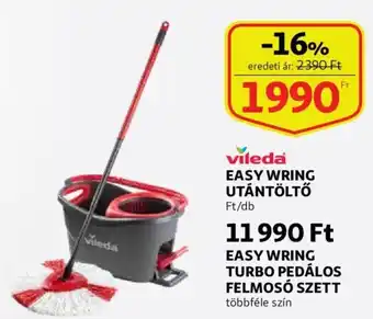 Auchan Vileda easy wring utántöétő 1 db ajánlat