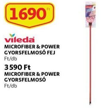 Vileda microfiber & power gyorsfelmosó fej 1 db