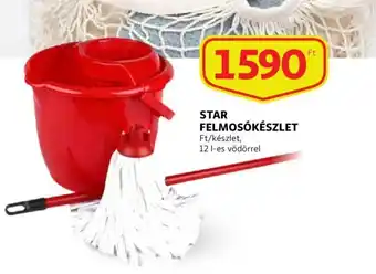 Auchan Star felmosókészlet 12l 1 készlet ajánlat