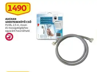 Auchan Auchan 400078 bekötő cső 2.5m 1 db ajánlat