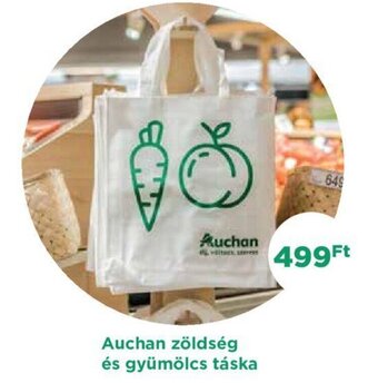 Auchan Auchan zöldség és gyümölcs táska ajánlat