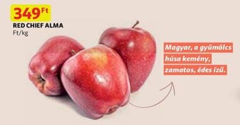 Auchan Red chief alma 1kg ajánlat