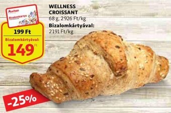Auchan Wellness croissant 68g ajánlat